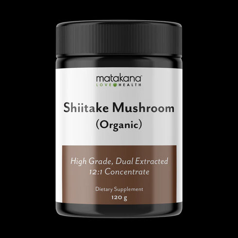 Image of Shiitake Mushroom Extract Organic Powder 120g